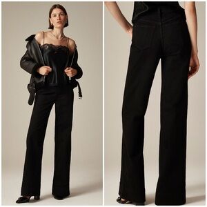 J. Crew Women's Black Flare Jeans